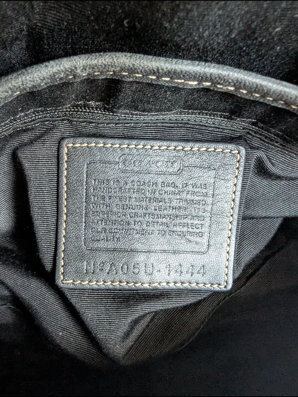 Vintage Coach Soho Signature Buckle Flap Shoulder Bag